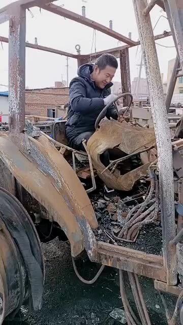 这就是兄弟非要买的二手车，什么样的修理厂，才能完全修复？